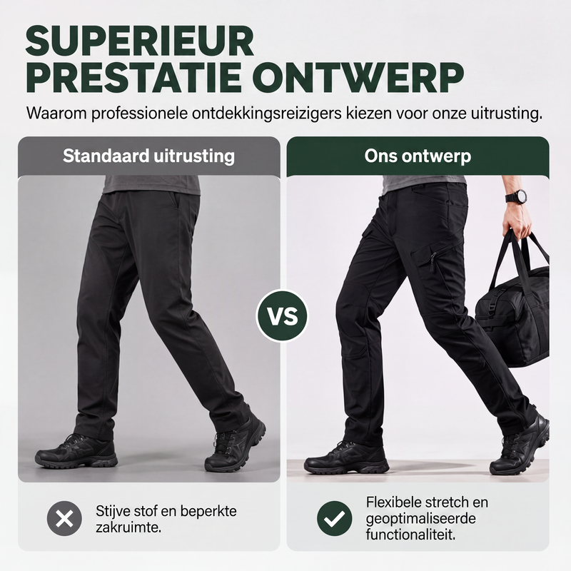 🔥Gratis verzending✈️Outdoor Stretch Cargobroek voor Heren