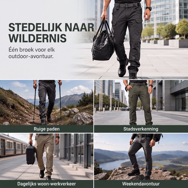 🔥Gratis verzending✈️Outdoor Stretch Cargobroek voor Heren