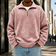 ✨ Casual Herensweatshirt 🧶 met Kwartrits, Zacht & Stoer, Perfect voor Dagelijks en Outfit ✨