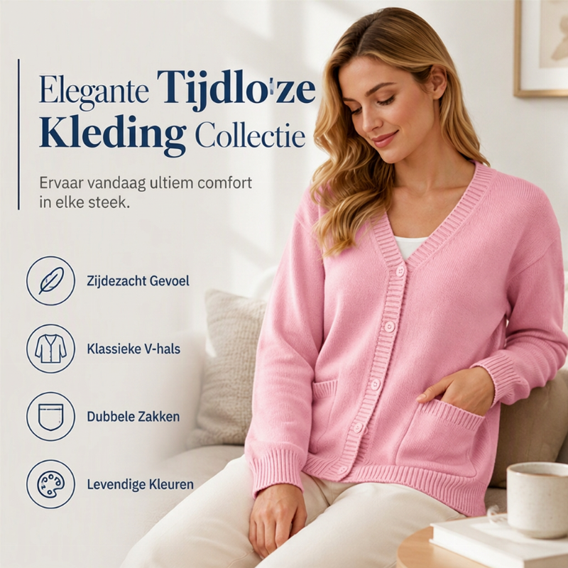 🔥Gratis verzending✈️Zacht Gebreide Dames Cardigan