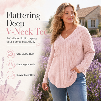 😍Dames-T-shirt in grote maten