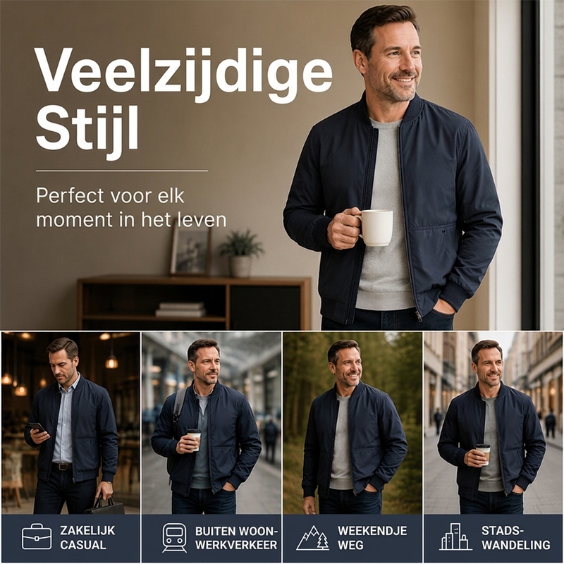 🔥Gratis verzending✈️Warme honkbaljas voor heren