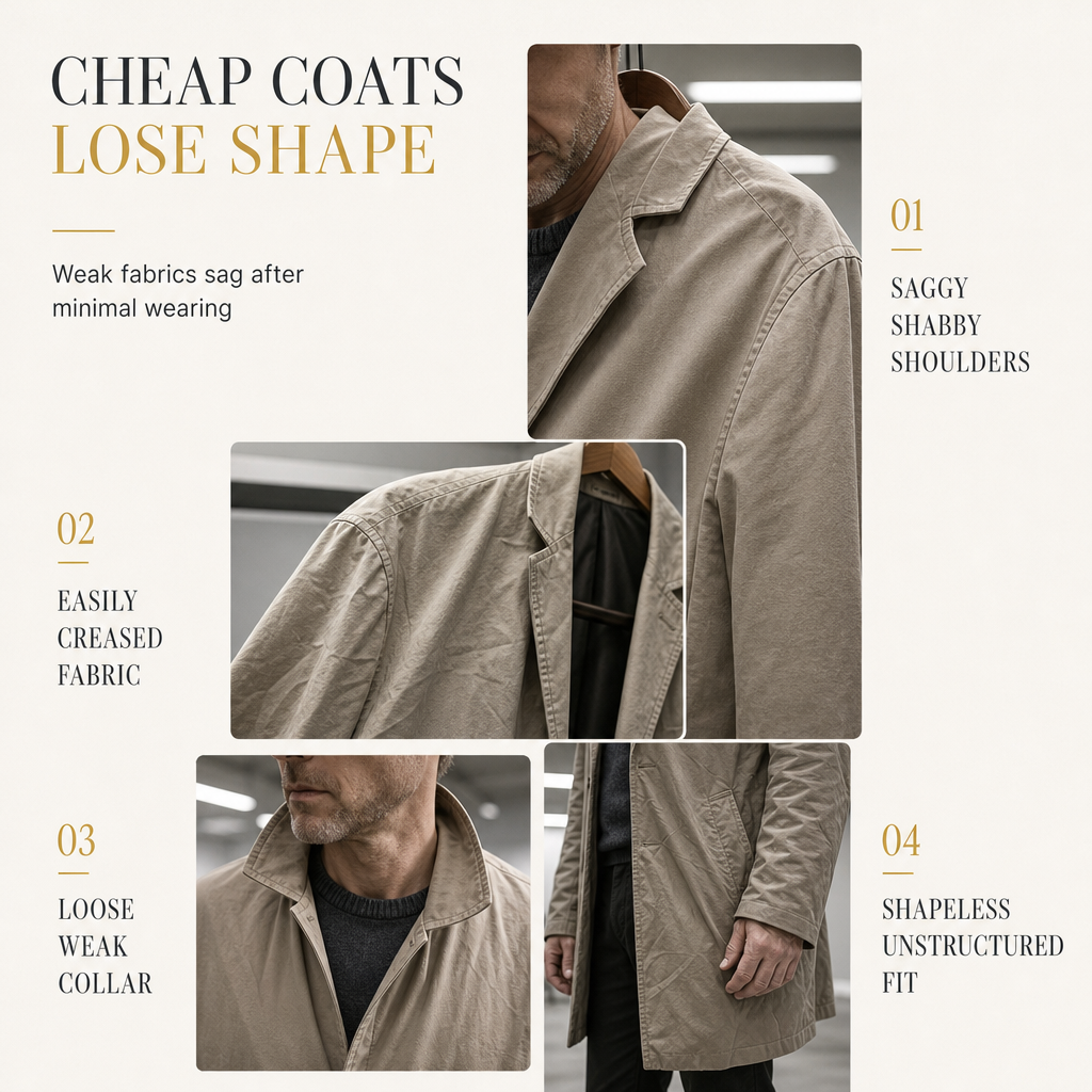 🔥Gratis verzending✈️Klassieke enkelrijige trenchcoat voor heren, zakelijk casual premium windjack