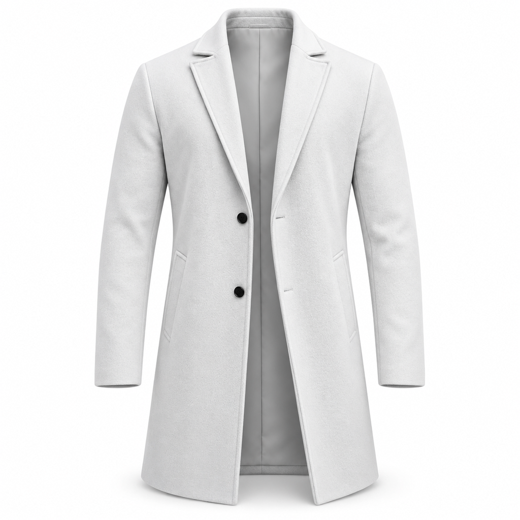 🔥Gratis verzending✈️Klassieke enkelrijige trenchcoat voor heren, zakelijk casual premium windjack