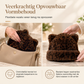 🐱Damesmuts van pluizig imitatiefur (mink) met schattige berenoortjes – warme wintermuts voor koud weer🧢