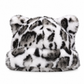 🐱Damesmuts van pluizig imitatiefur (mink) met schattige berenoortjes – warme wintermuts voor koud weer🧢
