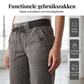 ⏰ Laatste Stuks — Lage taille wijde broek met trekkoord, losse trendy snit, makkelijk aan te trekken voor dagelijks gebruik