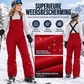 Unisex waterdichte skibroek met bretellen