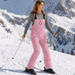 Unisex waterdichte skibroek met bretellen