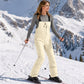 Unisex waterdichte skibroek met bretellen
