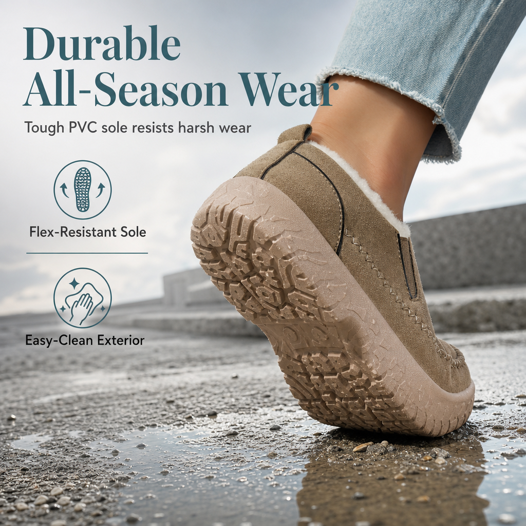 🔥Gratis verzending✈️Dames-sneeuwlaarzen om gewoon aan te trekken: warme, comfortabele, antislip winterschoenen van katoen met brede pasvorm