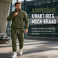 🔥Gratis verzending✈️Twee delig Herenset met sweatshirt met halve rits en cargobroek met joggingpasvorm