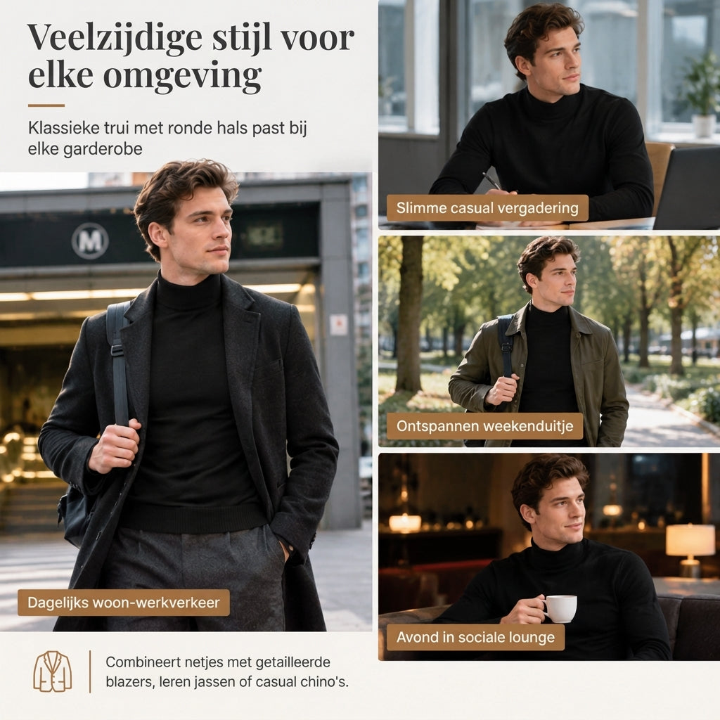 😍🥼Herfst-Winter Slim Fit Pullover Gebreide Trui
