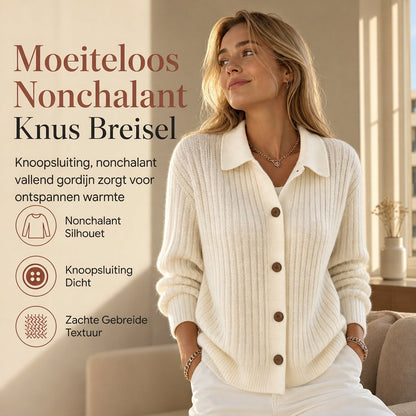 🔥Gratis verzending✈️Casuele losvallende gebreide damescardigan