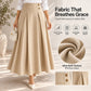 🔥Gratis verzending✈️Vrouwen Hoog Taille Plooien A-Lijn Maxi Rok