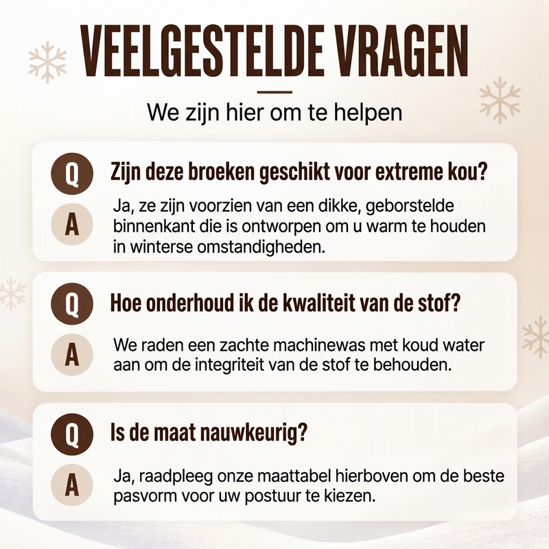 🔥Gratis verzending✈️Winterbroek voor heren met plush voering