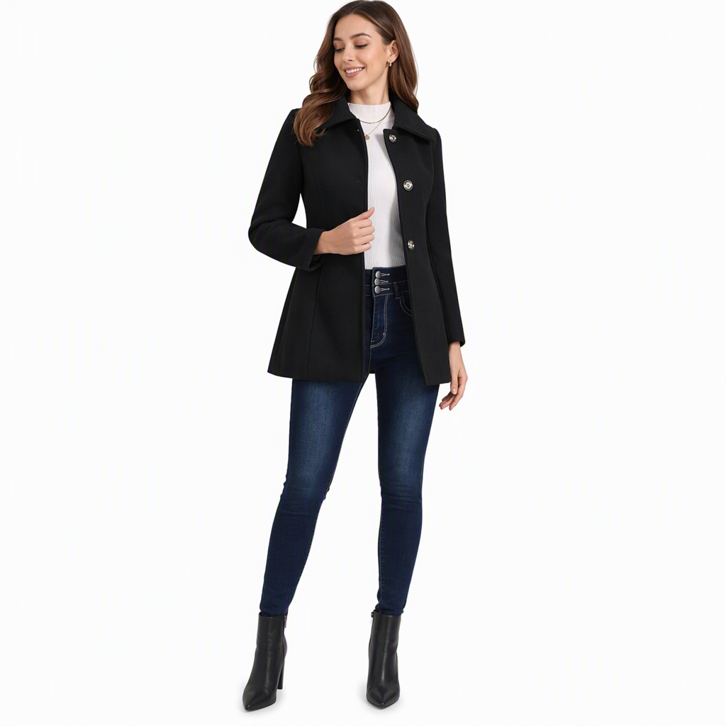 🔥Gratis verzending✈️Elegante dames mid-lengte geruite trenchcoat, veelzijdig voor herfst en winter
