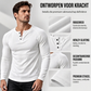 💪Heren Casual Slim Fit Geribde Henley T-Shirt