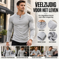 💪Heren Casual Slim Fit Geribde Henley T-Shirt