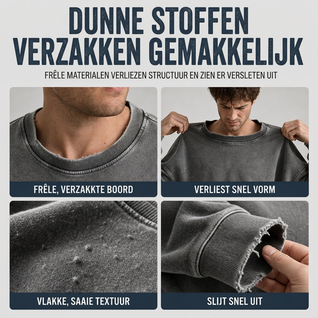 🔥Gratis verzending✈️Heren vintage casual losvallend sweatshirt