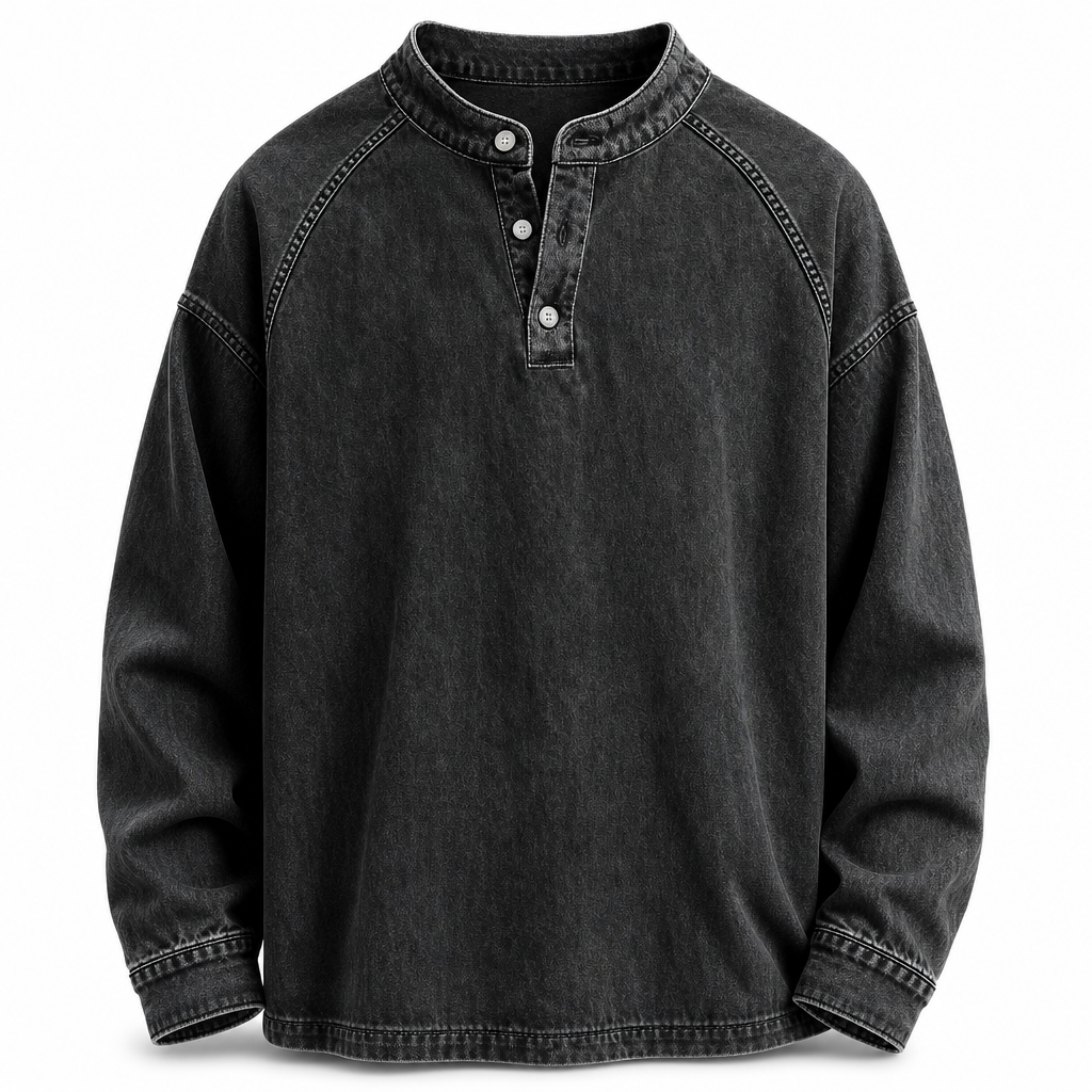 🔥Gratis verzending✈️Heren vintage casual losvallend sweatshirt