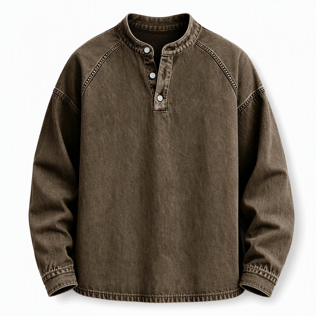 🔥Gratis verzending✈️Heren vintage casual losvallend sweatshirt
