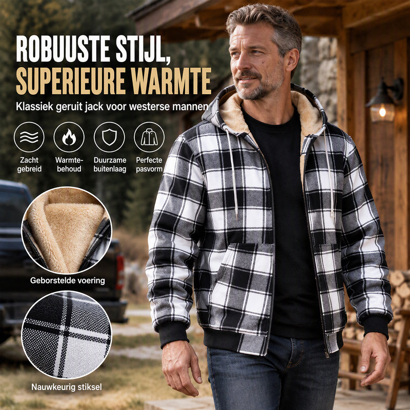 🔥Gratis verzending✈️Casual Thermische Jas Met Capuchon Voor Heren