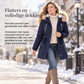 🔥Gratis verzending✈️Dames winterparka-jas met imitatiebont capuchon