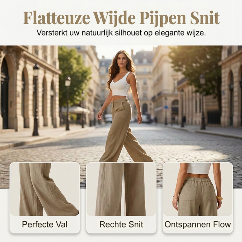 👖Casual wijde broek voor dames