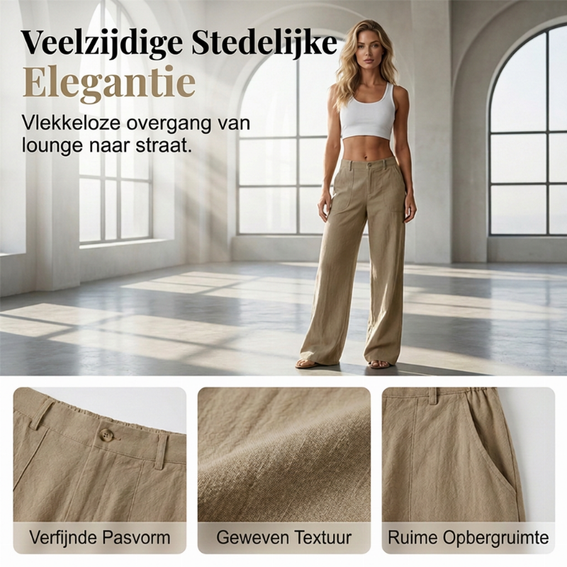 👖Casual wijde broek voor dames