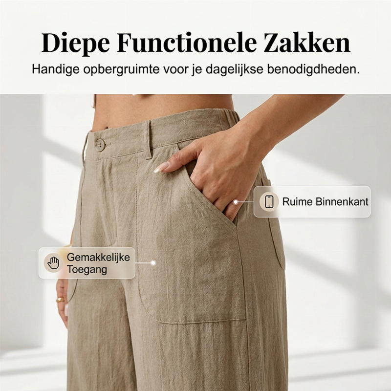 👖Casual wijde broek voor dames