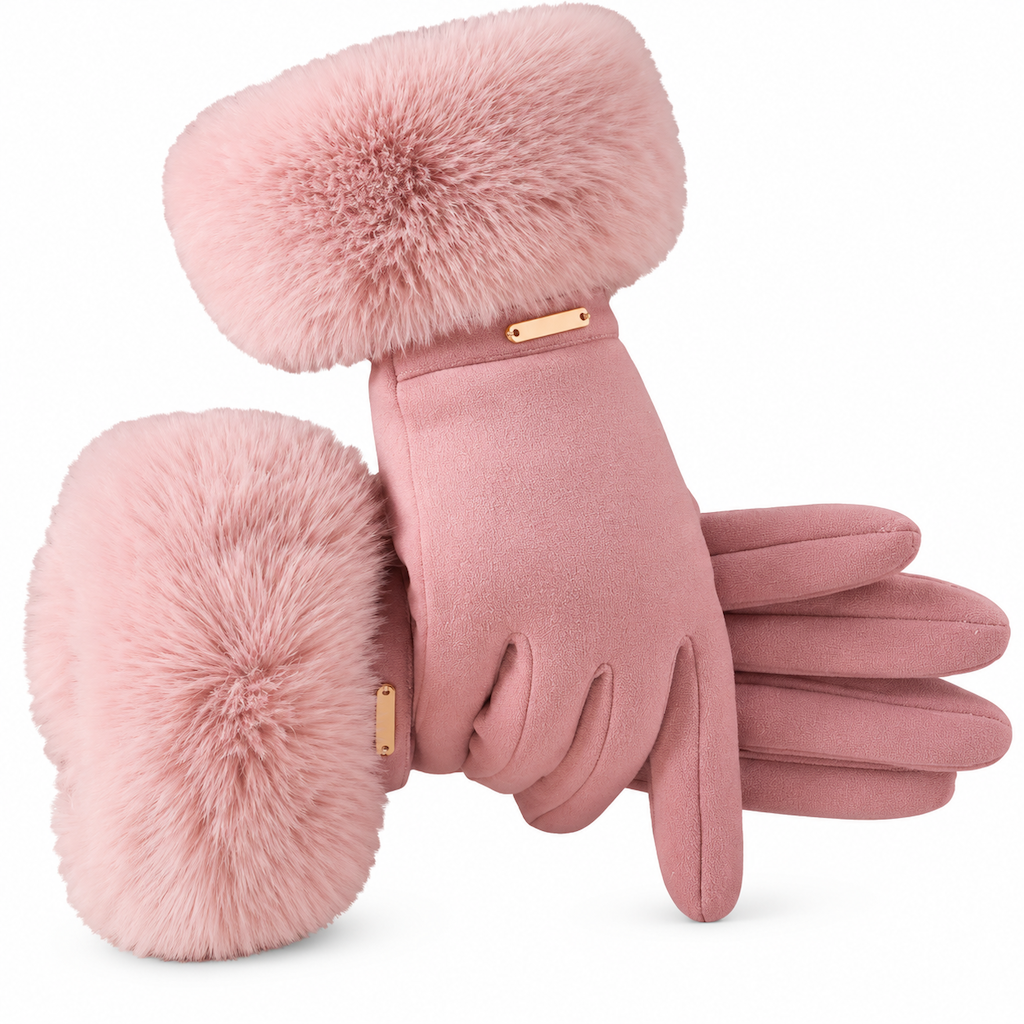 🔥Dames Winter Thermische Touchscreen Handschoenen Winddicht Warme Handschoenen voor Buitenfietsen en Autorijden