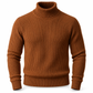 ✨ Zin in een strakke gebreide coltrui voor heren? Gestructureerde kraag en getailleerde pasvorm, makkelijk te dragen 🧶
