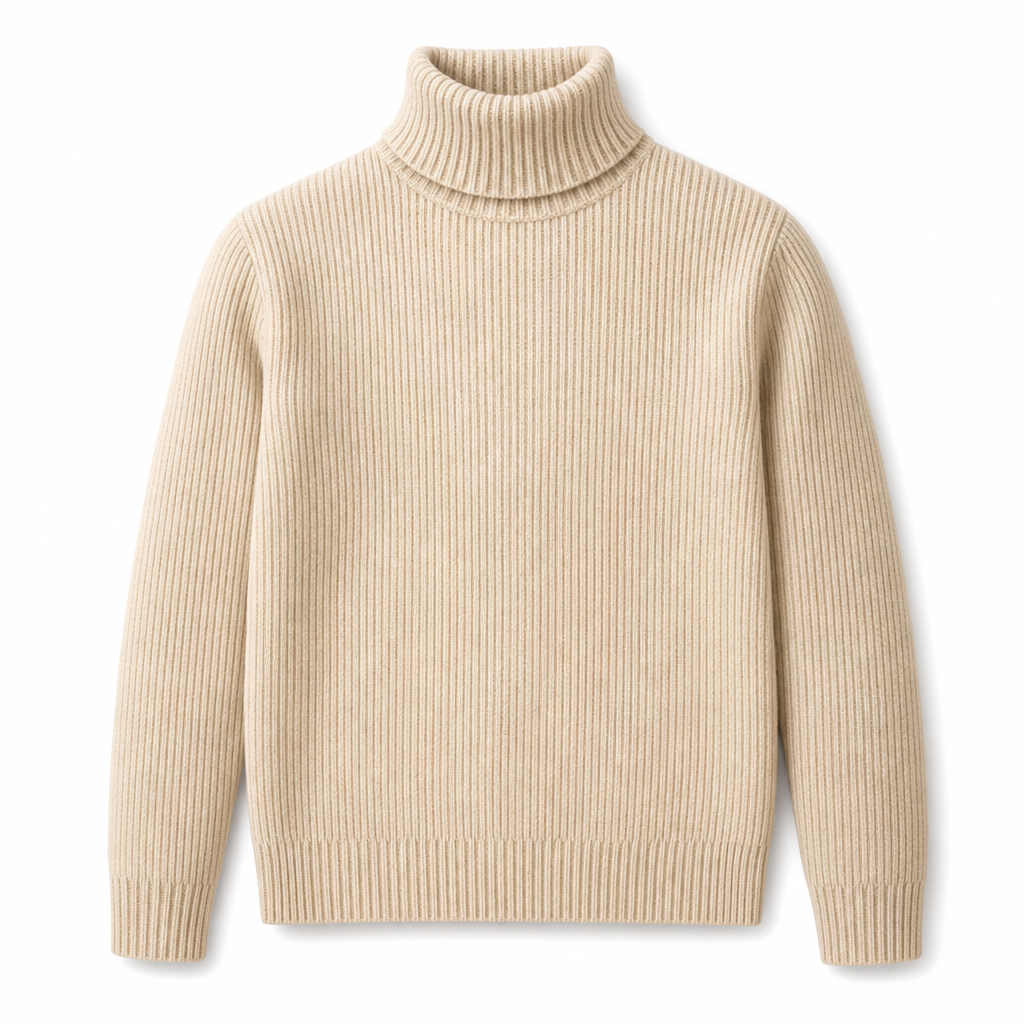 ✨ Zin in een strakke gebreide coltrui voor heren? Gestructureerde kraag en getailleerde pasvorm, makkelijk te dragen 🧶