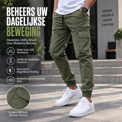 👖Heren Casual Outdoor Cargo Broek met Trekkoord