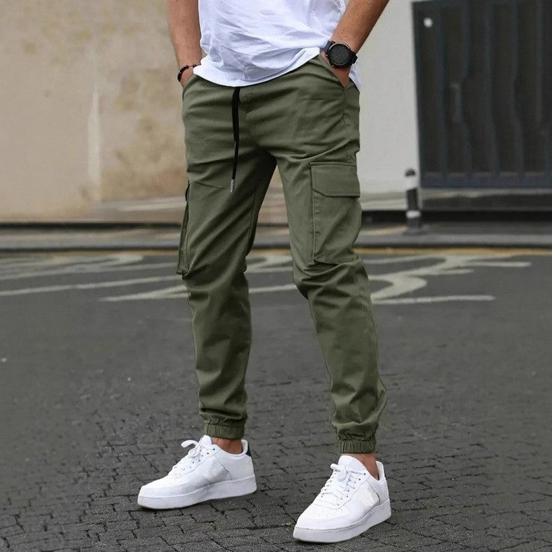 👖Heren Casual Outdoor Cargo Broek met Trekkoord