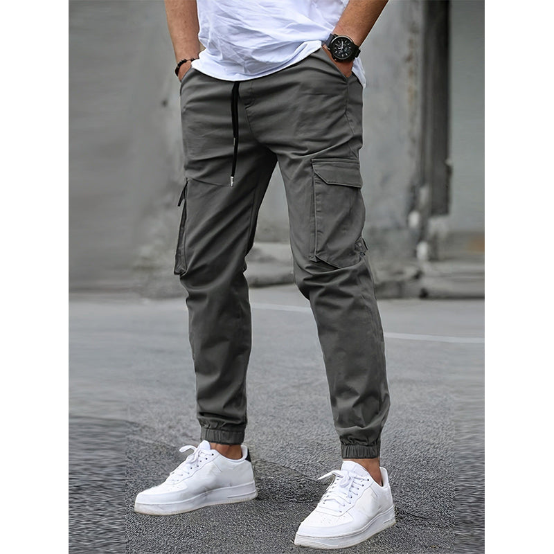 👖Heren Casual Outdoor Cargo Broek met Trekkoord