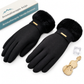 🔥Dames Winter Thermische Touchscreen Handschoenen Winddicht Warme Handschoenen voor Buitenfietsen en Autorijden