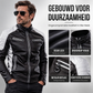 🔥Gratis verzending✈️Vintage jas voor heren met staande kraag en patchwork