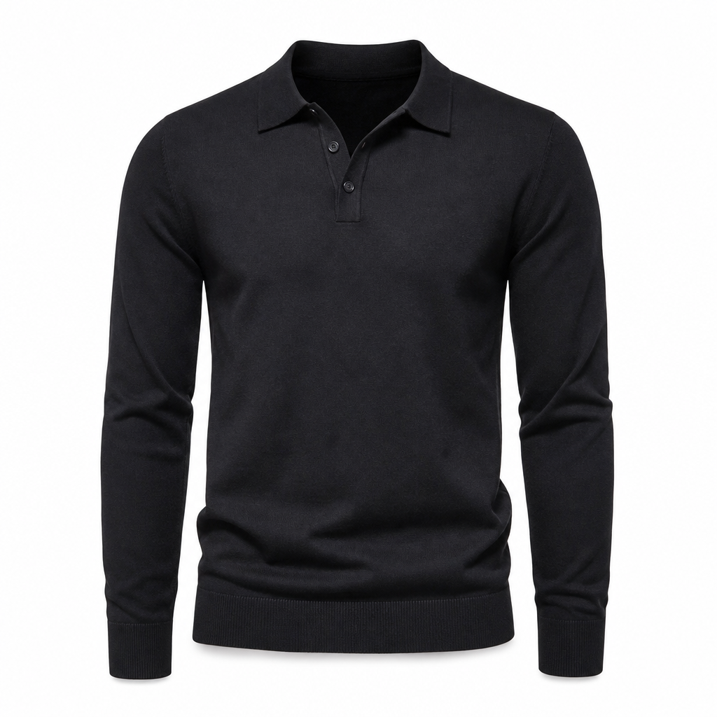 🔥Gratis verzending✈️Heren effen gekleurd lange mouwen gebreid shirt pullover trui