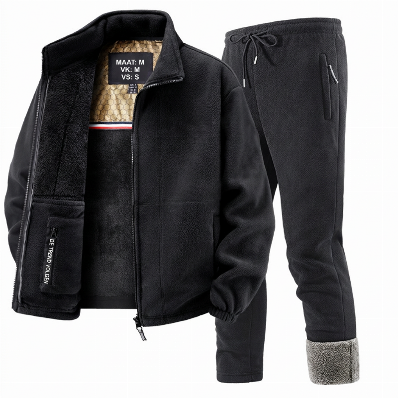 🔥Gratis verzending✈️Unisex casual thermische jas en broek set