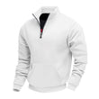 🔥Gratis verzending✈️Warme sweatshirt met halve rits voor heren