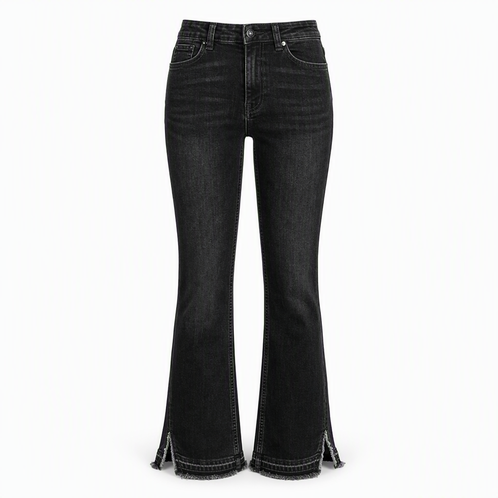 🔥Gratis verzending✈️Dames hoge taille retro flare denim jeans