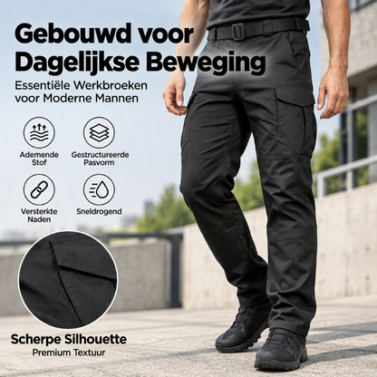 🔥Gratis verzending✈️Duurzame heren cargobroek met meerdere zakken