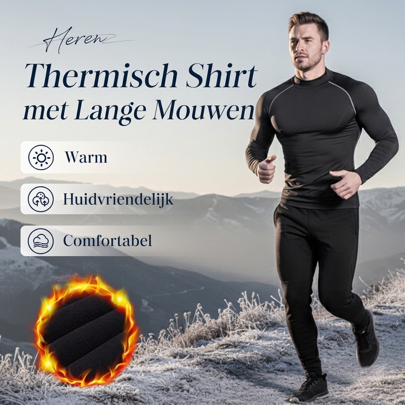 😍🥼Thermisch compressie-langemouden shirt voor heren