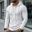 🔥Gratis verzending✈️Heren-sweatshirt met capuchon, gestructureerde plooien op de schouders