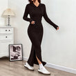 🔥Gratis verzending✈️Vrouwen Bodycon Jurk met Capuchon en Slim Fit