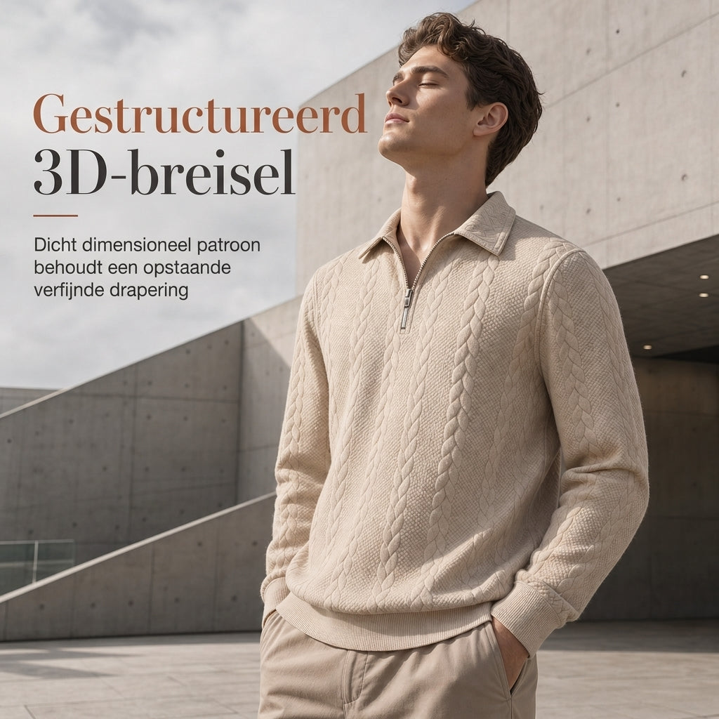 🔥Gratis verzending✈️Heren Casual Jacquard Gebreide Pullover