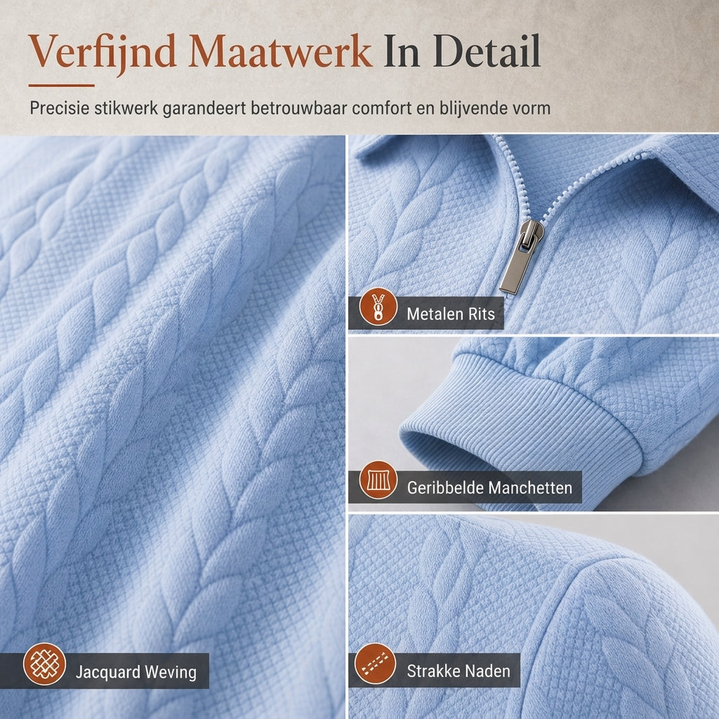 🔥Gratis verzending✈️Heren Casual Jacquard Gebreide Pullover