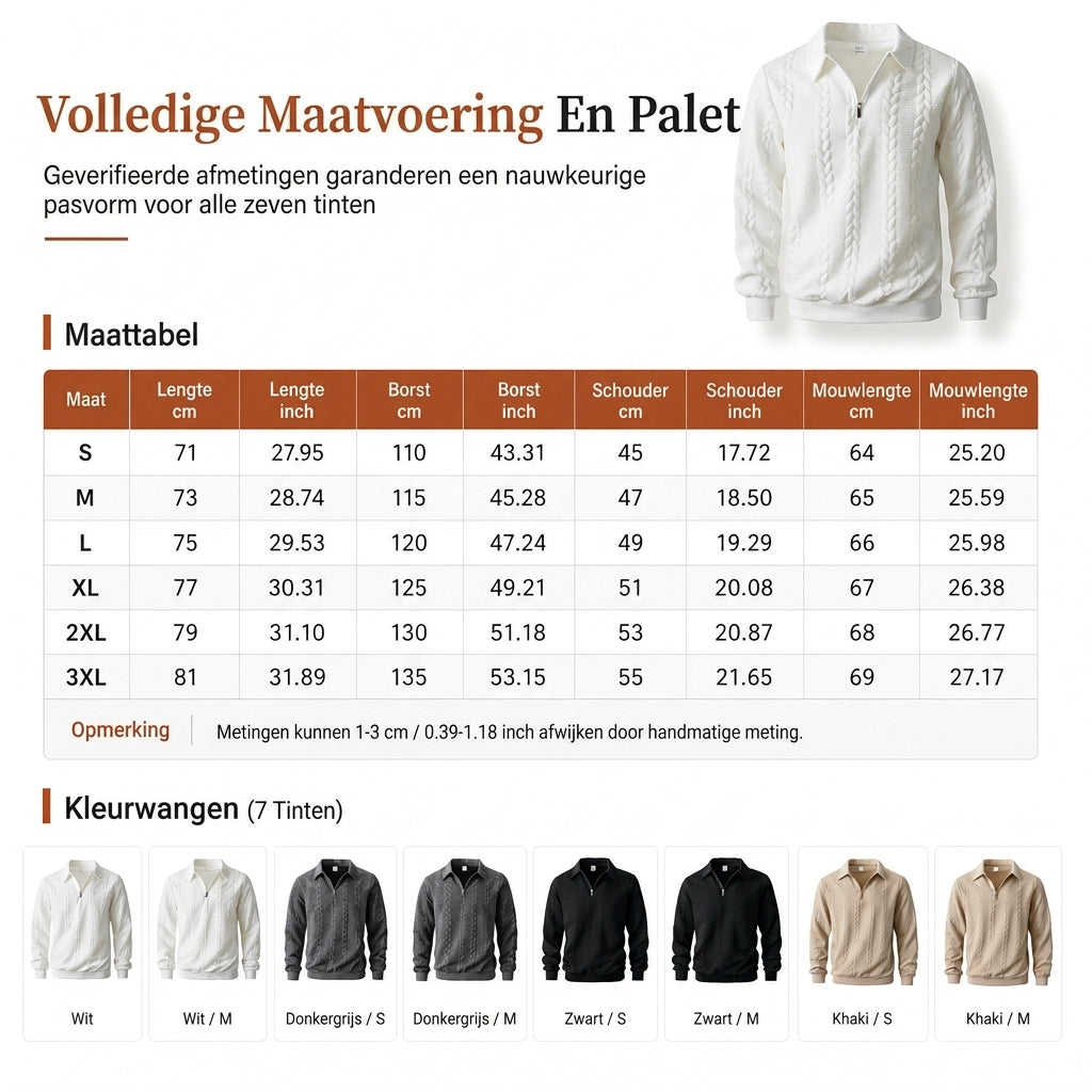 🔥Gratis verzending✈️Heren Casual Jacquard Gebreide Pullover